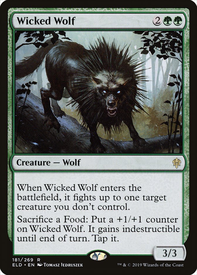 Wicked Wolf [Throne of Eldraine] - The Mythic Store | 24h Order Processing