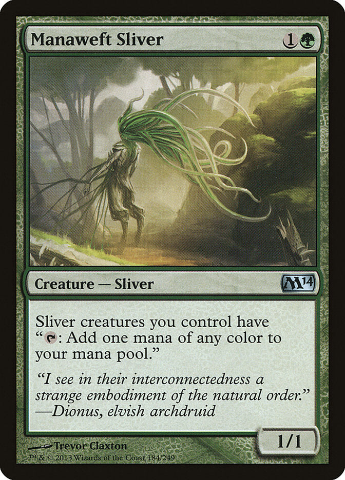 Manaweft Sliver [Magic 2014] - The Mythic Store | 24h Order Processing