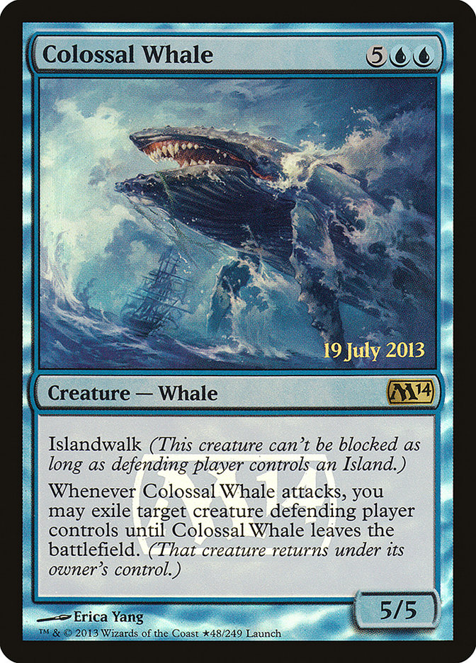 Colossal Whale [Magic 2014 Prerelease Promos] - The Mythic Store | 24h Order Processing