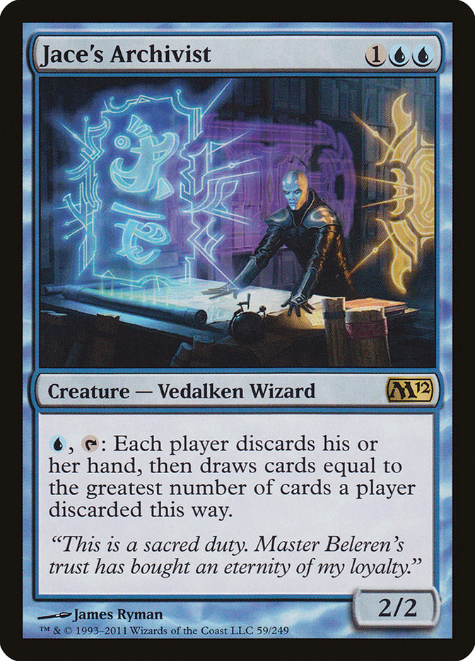 Jace's Archivist [Magic 2012] - The Mythic Store | 24h Order Processing