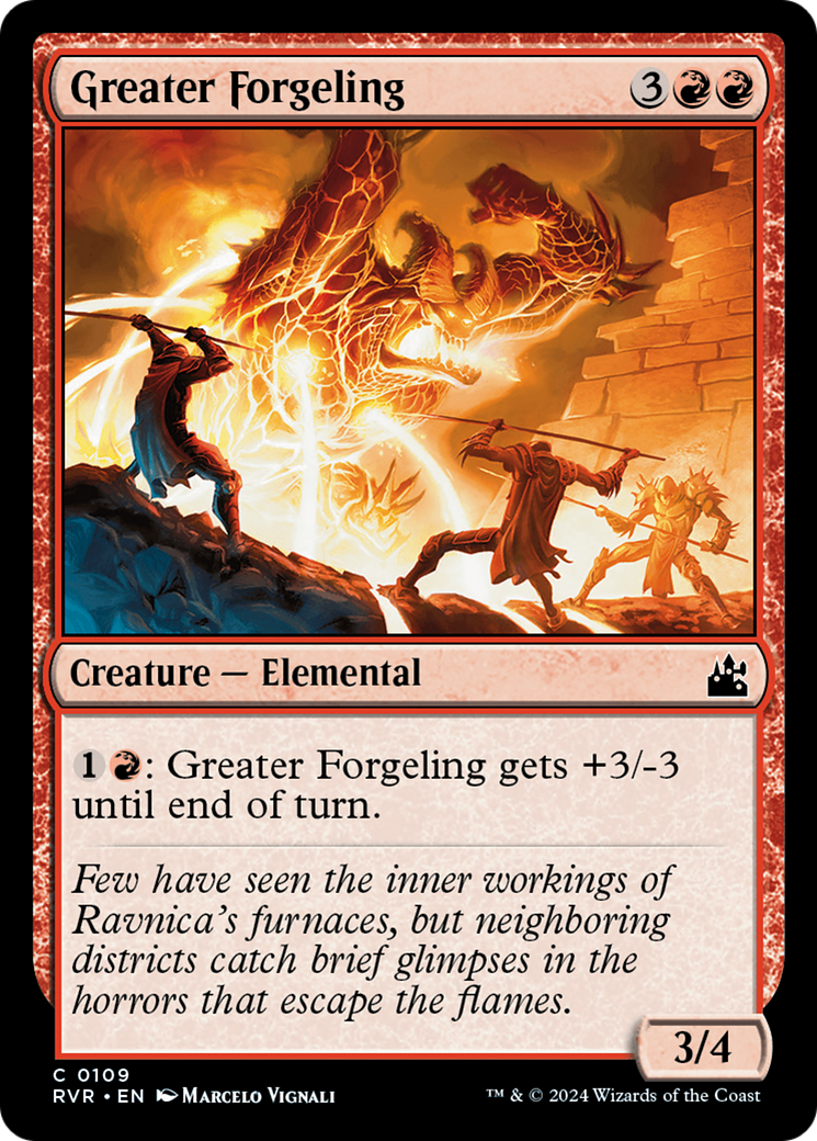 Greater Forgeling [Ravnica Remastered] - The Mythic Store | 24h Order Processing