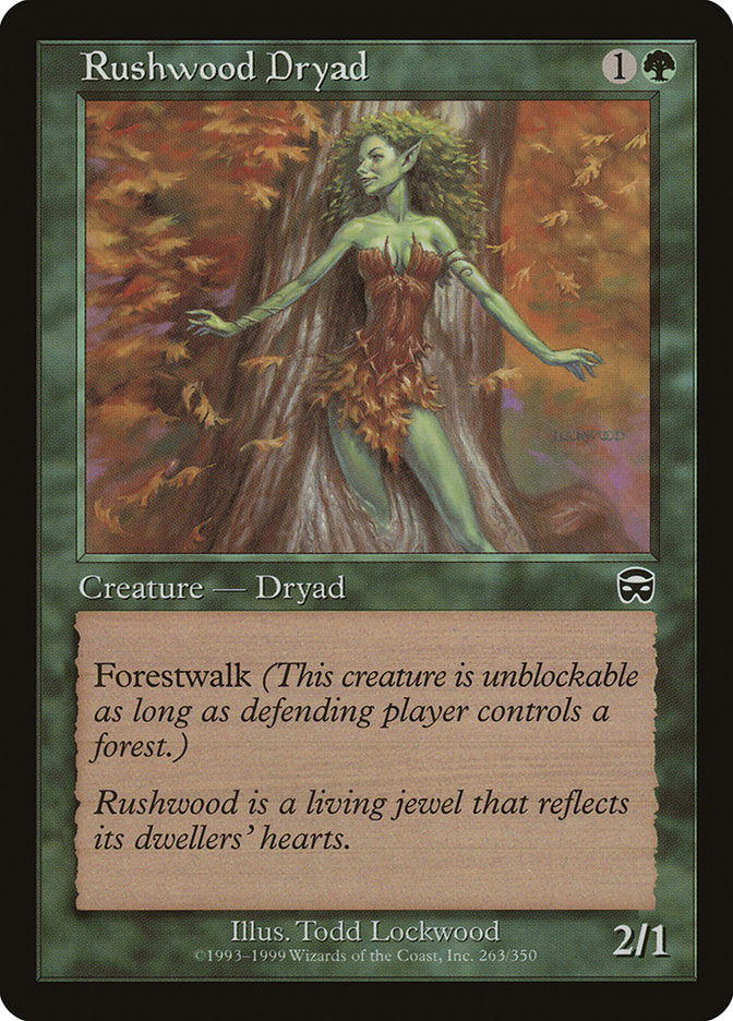 Rushwood Dryad [Mercadian Masques] - The Mythic Store | 24h Order Processing