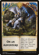 On an Adventure Token [Throne of Eldraine Tokens] - The Mythic Store | 24h Order Processing