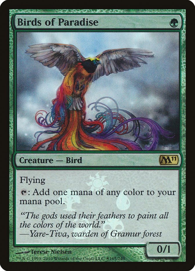 Birds of Paradise (Buy-A-Box) [Magic 2011 Promos] - The Mythic Store | 24h Order Processing