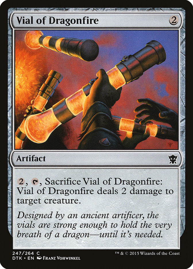 Vial of Dragonfire [Dragons of Tarkir] - The Mythic Store | 24h Order Processing