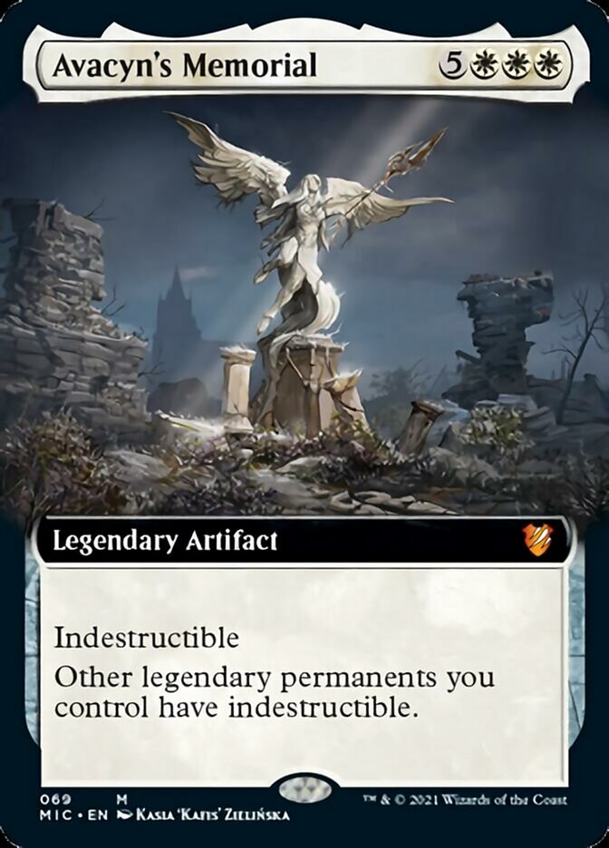 Avacyn's Memorial (Extended Art) [Innistrad: Midnight Hunt Commander] - The Mythic Store | 24h Order Processing