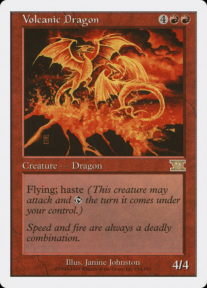 Volcanic Dragon [Classic Sixth Edition] - The Mythic Store | 24h Order Processing