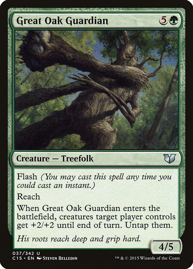 Great Oak Guardian [Commander 2015] - The Mythic Store | 24h Order Processing