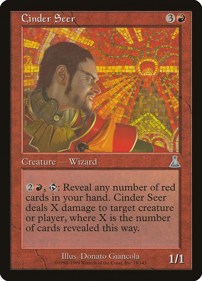 Cinder Seer [Urza's Destiny] - The Mythic Store | 24h Order Processing