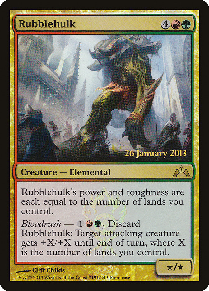 Rubblehulk [Gatecrash Prerelease Promos] - The Mythic Store | 24h Order Processing