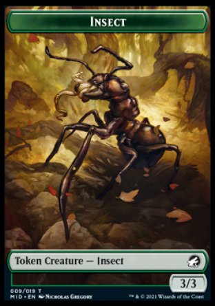 Insect Token [Innistrad: Midnight Hunt Tokens] - The Mythic Store | 24h Order Processing