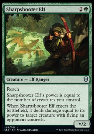 Sharpshooter Elf [Commander Legends: Battle for Baldur's Gate] - The Mythic Store | 24h Order Processing