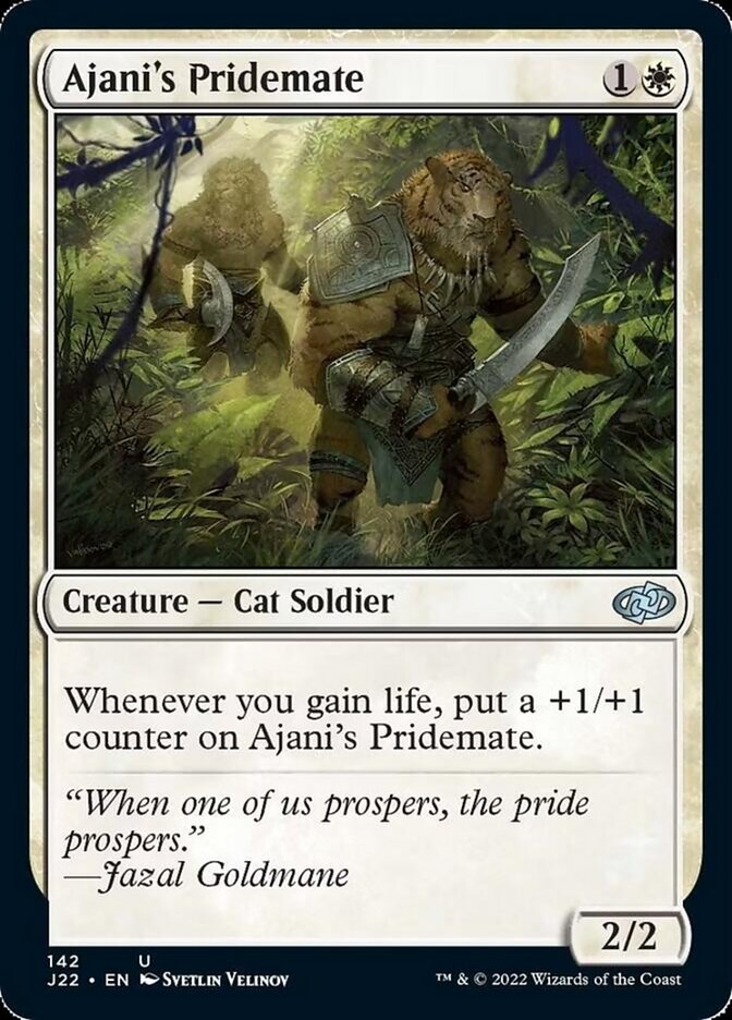 Ajani's Pridemate [Jumpstart 2022] - The Mythic Store | 24h Order Processing