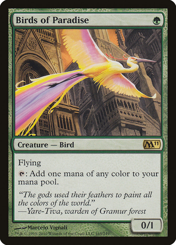 Birds of Paradise [Magic 2011] - The Mythic Store | 24h Order Processing
