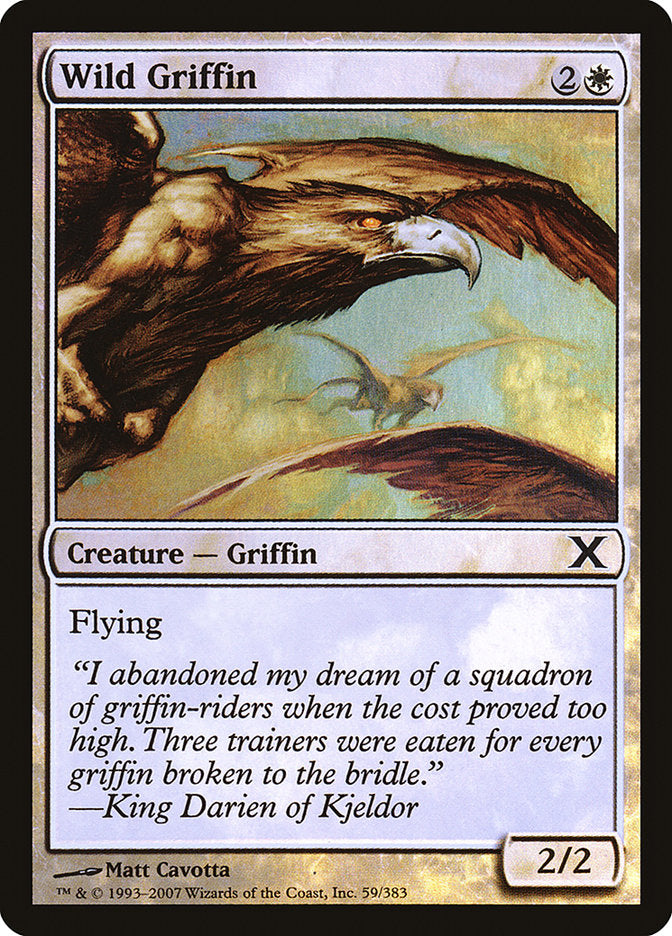 Wild Griffin (Premium Foil) [Tenth Edition] - The Mythic Store | 24h Order Processing