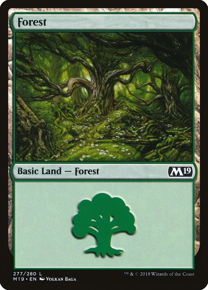 Forest (277) [Core Set 2019] - The Mythic Store | 24h Order Processing
