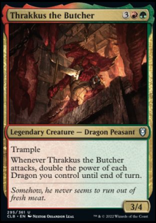 Thrakkus the Butcher [Commander Legends: Battle for Baldur's Gate] - The Mythic Store | 24h Order Processing