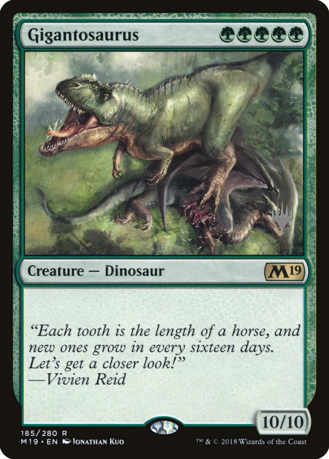Gigantosaurus (Promo Pack) [Core Set 2019 Promos] - The Mythic Store | 24h Order Processing