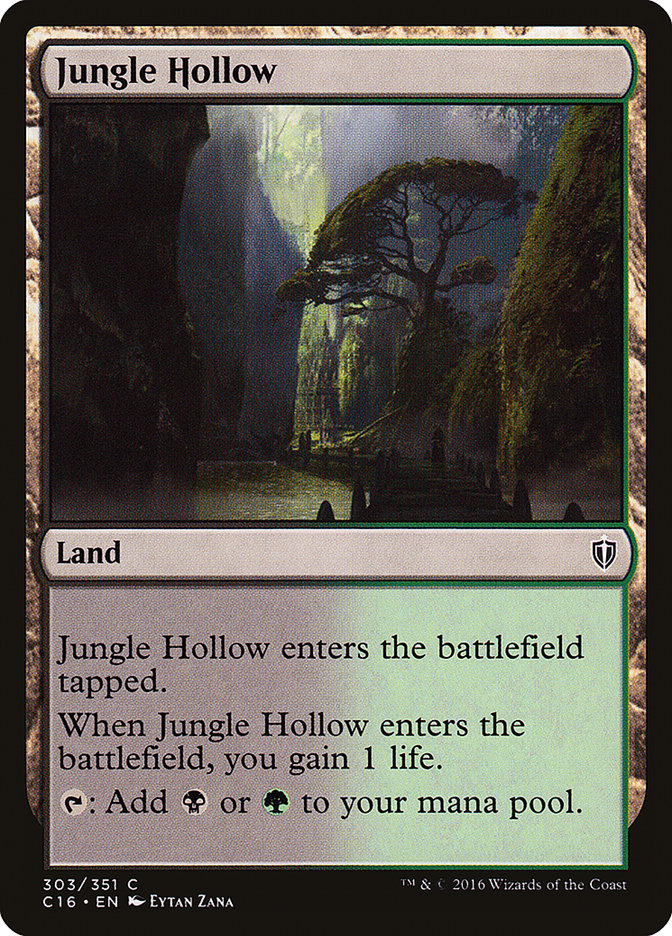 Jungle Hollow [Commander 2016] - The Mythic Store | 24h Order Processing