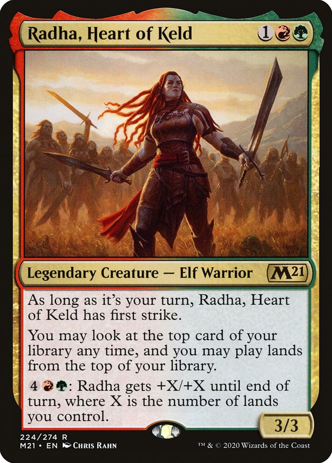 Radha, Heart of Keld [Core Set 2021] - The Mythic Store | 24h Order Processing