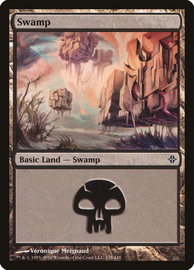 Swamp (238) [Rise of the Eldrazi] - The Mythic Store | 24h Order Processing