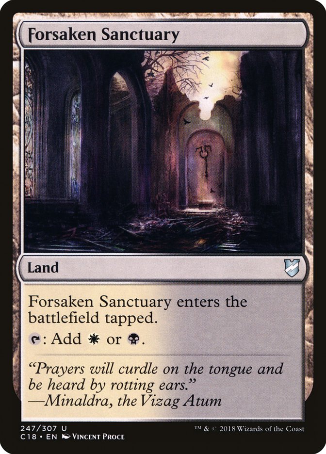 Forsaken Sanctuary [Commander 2018] - The Mythic Store | 24h Order Processing