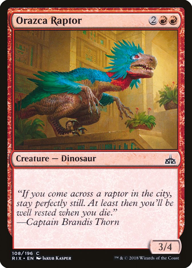 Orazca Raptor [Rivals of Ixalan] - The Mythic Store | 24h Order Processing