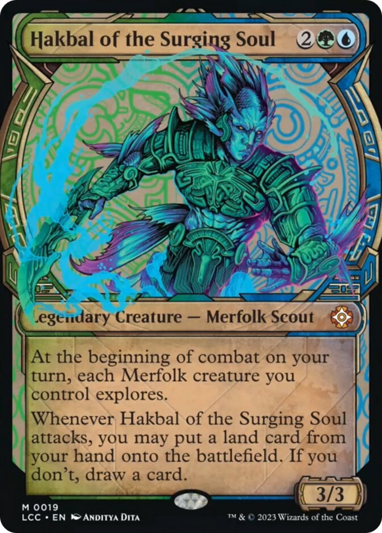 Hakbal of the Surging Soul (Showcase) [The Lost Caverns of Ixalan Commander] - The Mythic Store | 24h Order Processing