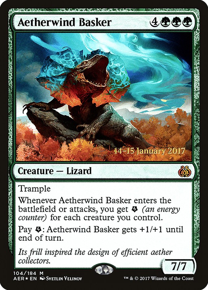 Aetherwind Basker [Aether Revolt Prerelease Promos] - The Mythic Store | 24h Order Processing