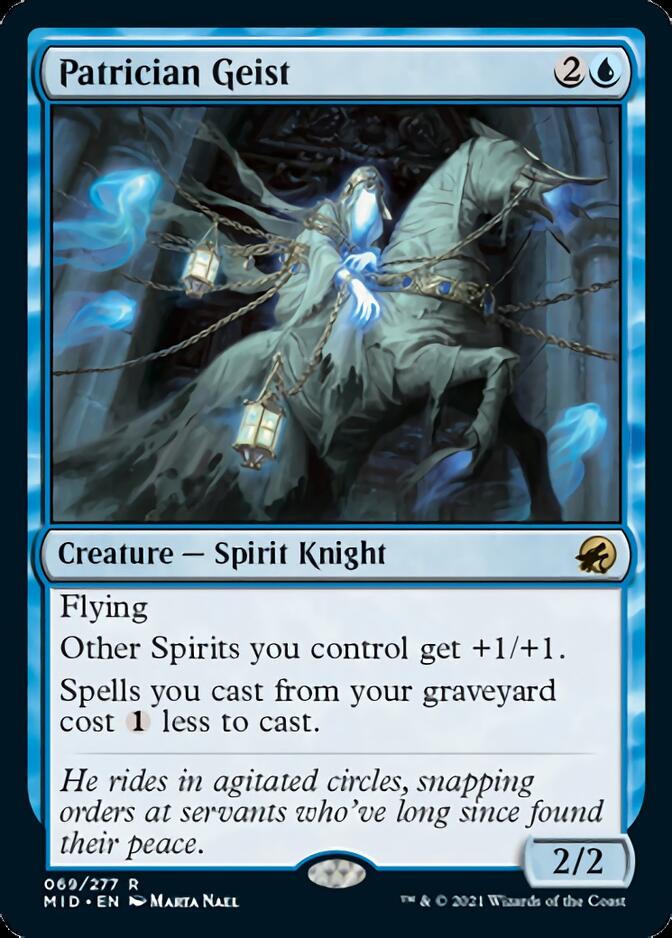 Patrician Geist [Innistrad: Midnight Hunt] - The Mythic Store | 24h Order Processing