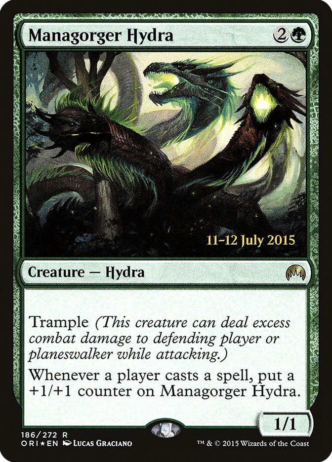 Managorger Hydra [Magic Origins Prerelease Promos] - The Mythic Store | 24h Order Processing