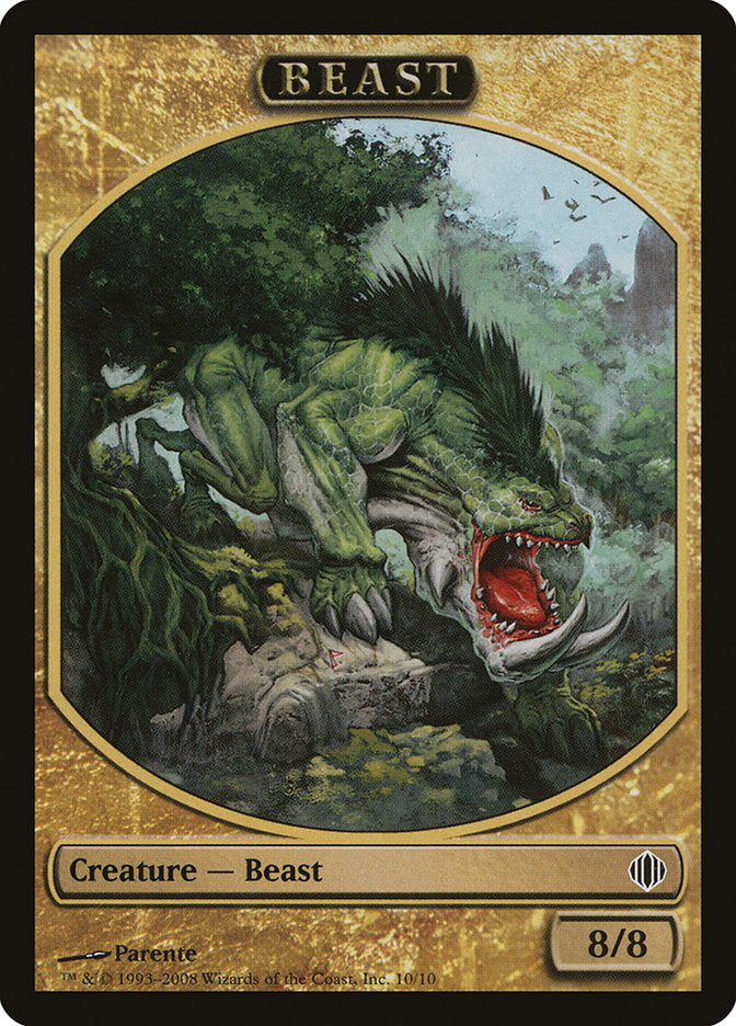 Beast Token [Shards of Alara Tokens] - The Mythic Store | 24h Order Processing