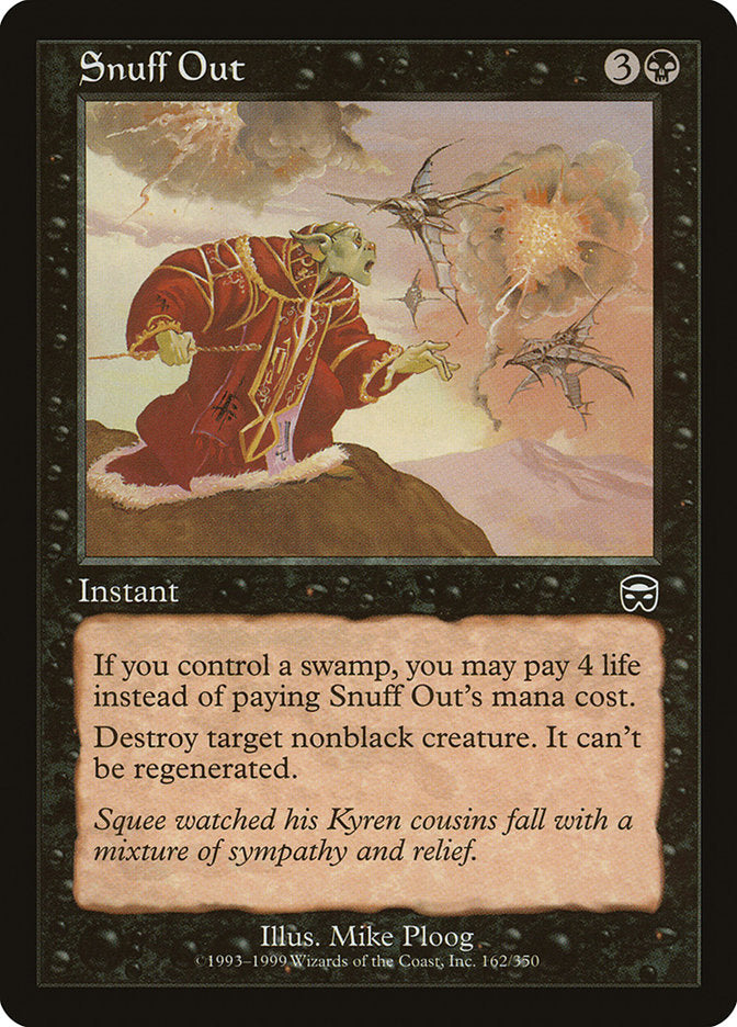 Snuff Out [Mercadian Masques] - The Mythic Store | 24h Order Processing