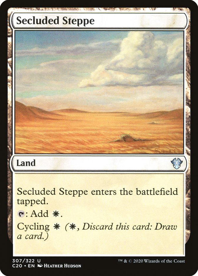 Secluded Steppe [Commander 2020] - The Mythic Store | 24h Order Processing