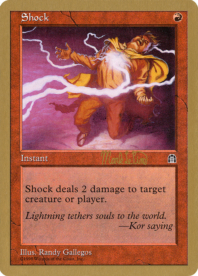 Shock (Mark Le Pine) [World Championship Decks 1999] - The Mythic Store | 24h Order Processing