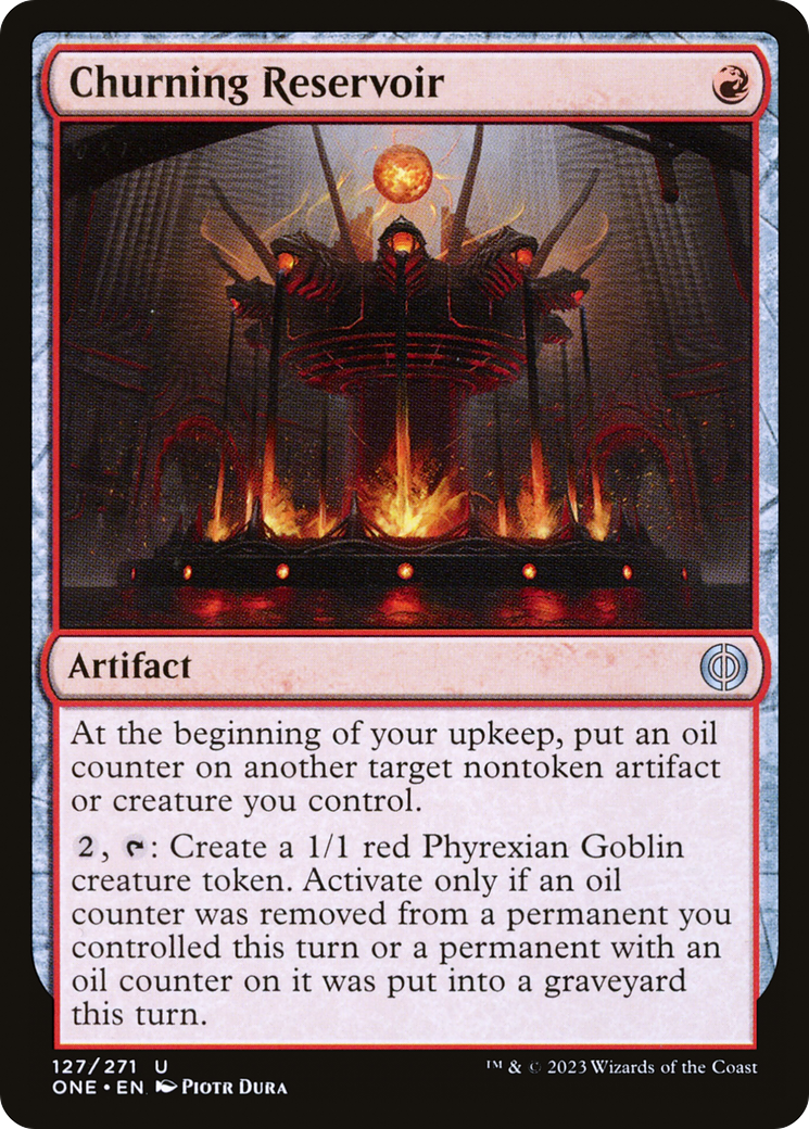 Churning Reservoir [Phyrexia: All Will Be One] - The Mythic Store | 24h Order Processing