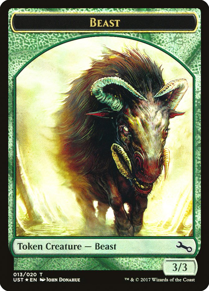 Beast // Beast Double-Sided Token [Unstable Tokens] - The Mythic Store | 24h Order Processing