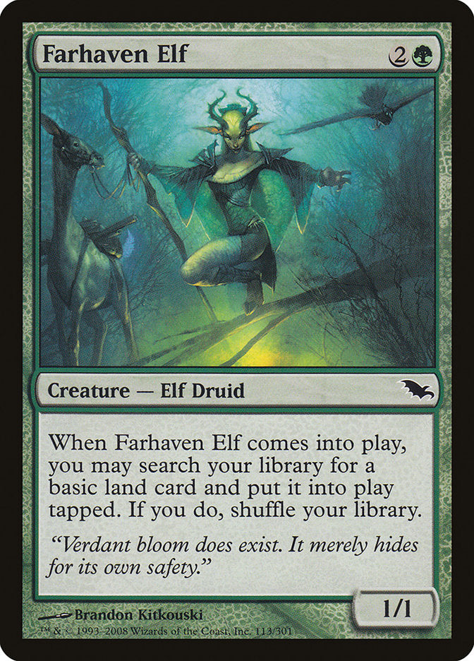 Farhaven Elf [Shadowmoor] - The Mythic Store | 24h Order Processing