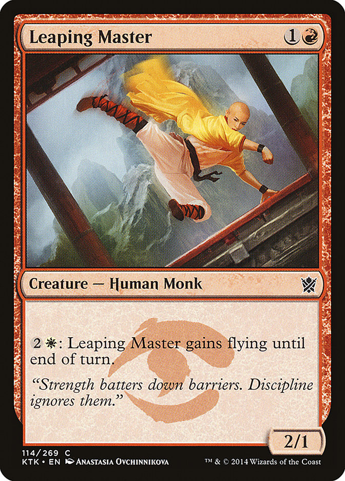 Leaping Master [Khans of Tarkir] - The Mythic Store | 24h Order Processing