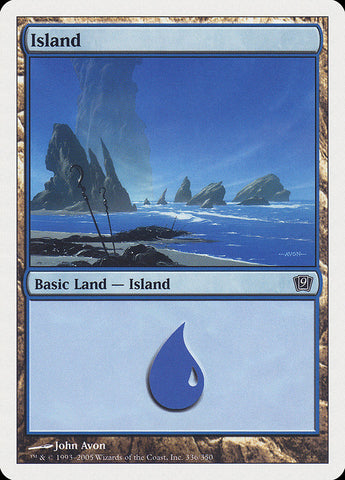 Island (336) [Ninth Edition] - The Mythic Store | 24h Order Processing