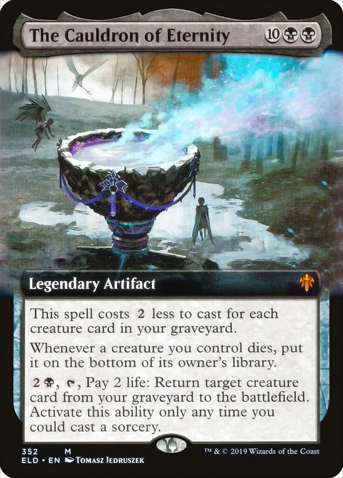 The Cauldron of Eternity (Extended Art) [Throne of Eldraine] - The Mythic Store | 24h Order Processing
