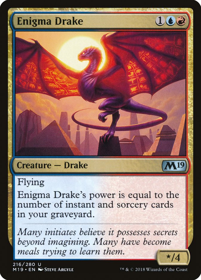 Enigma Drake [Core Set 2019] - The Mythic Store | 24h Order Processing