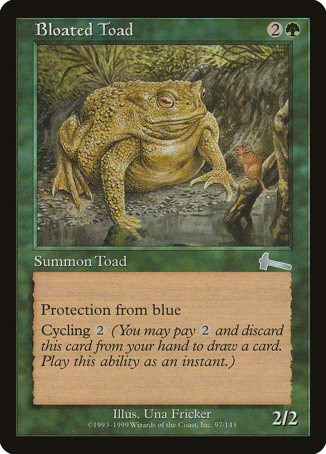 Bloated Toad [Urza's Legacy] - The Mythic Store | 24h Order Processing