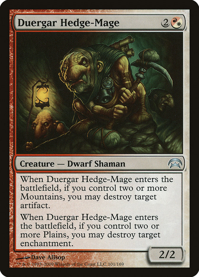 Duergar Hedge-Mage [Planechase] - The Mythic Store | 24h Order Processing
