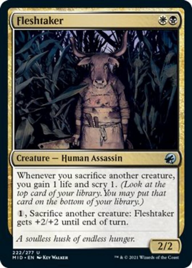 Fleshtaker [Innistrad: Midnight Hunt] - The Mythic Store | 24h Order Processing