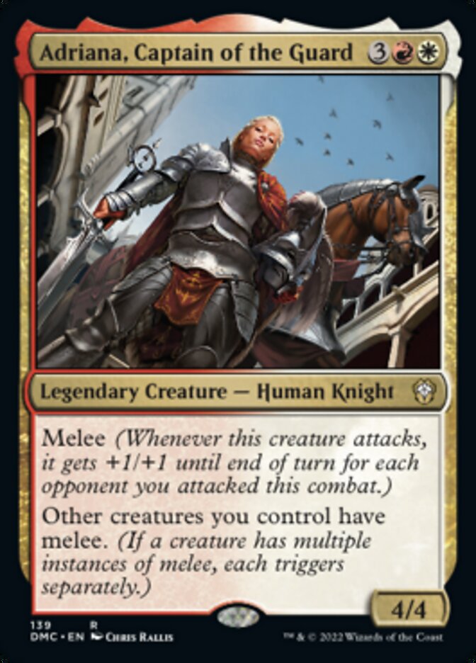 Adriana, Captain of the Guard [Dominaria United Commander] - The Mythic Store | 24h Order Processing