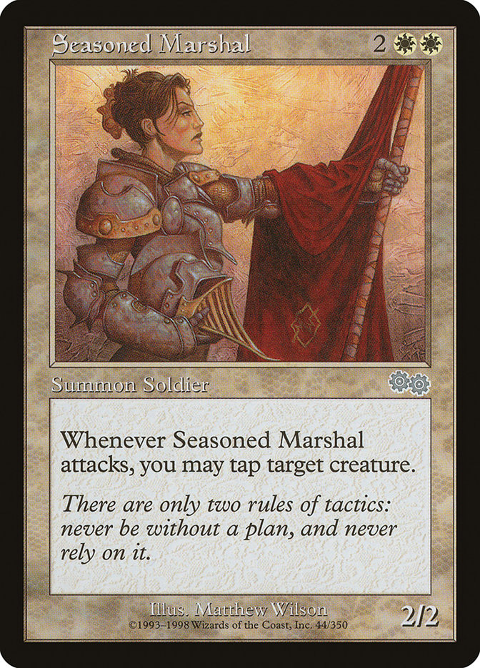 Seasoned Marshal [Urza's Saga] - The Mythic Store | 24h Order Processing