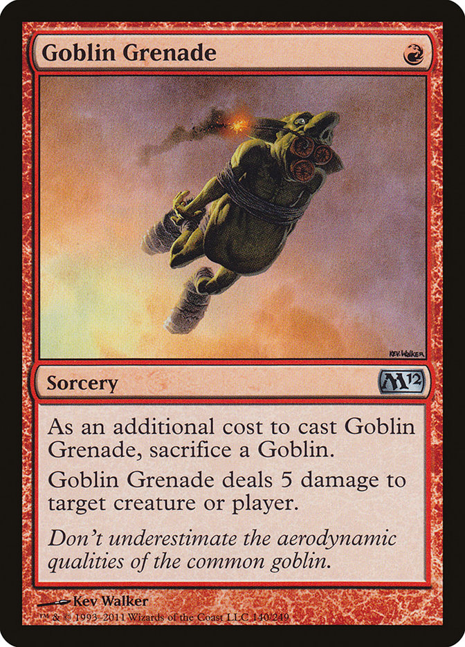 Goblin Grenade [Magic 2012] - The Mythic Store | 24h Order Processing