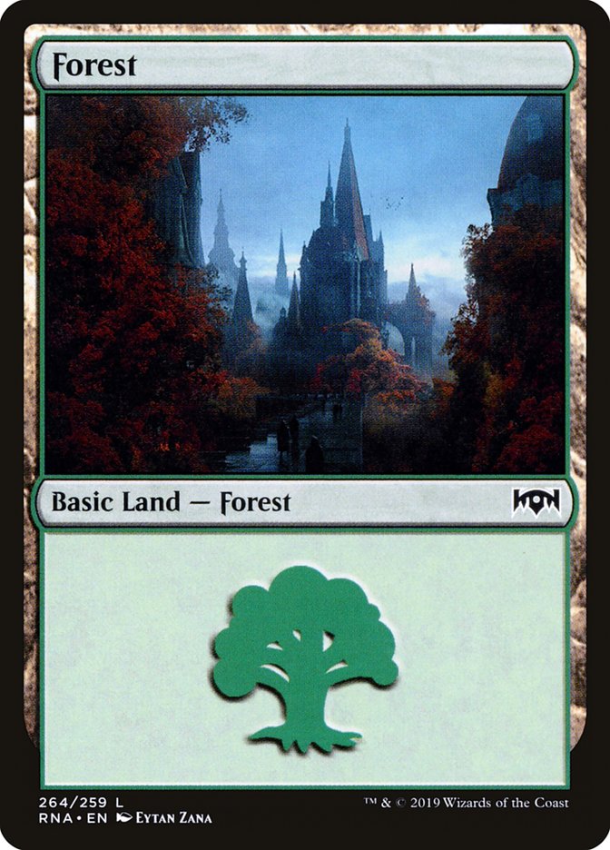 Forest (264) [Ravnica Allegiance] - The Mythic Store | 24h Order Processing