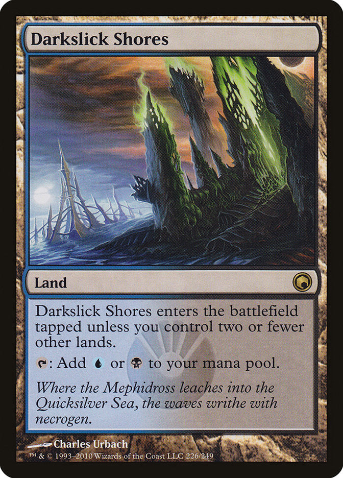 Darkslick Shores [Scars of Mirrodin] - The Mythic Store | 24h Order Processing